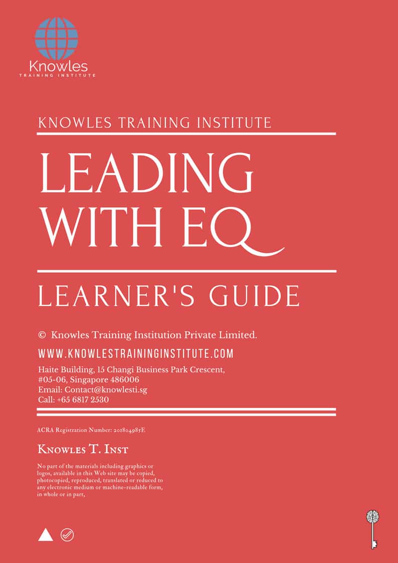 Leading With Eq Training Course in Hong Kong Learner’s Guide