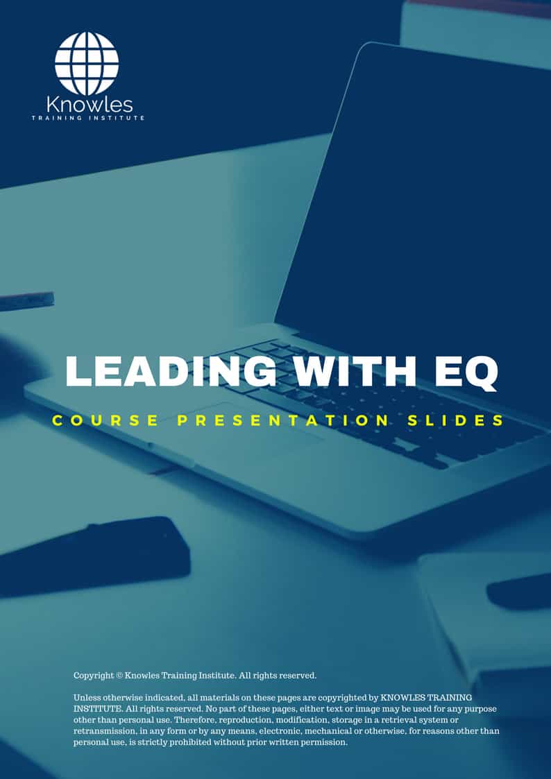 Leading With Eq Training Course in Hong Kong Presentation Slides