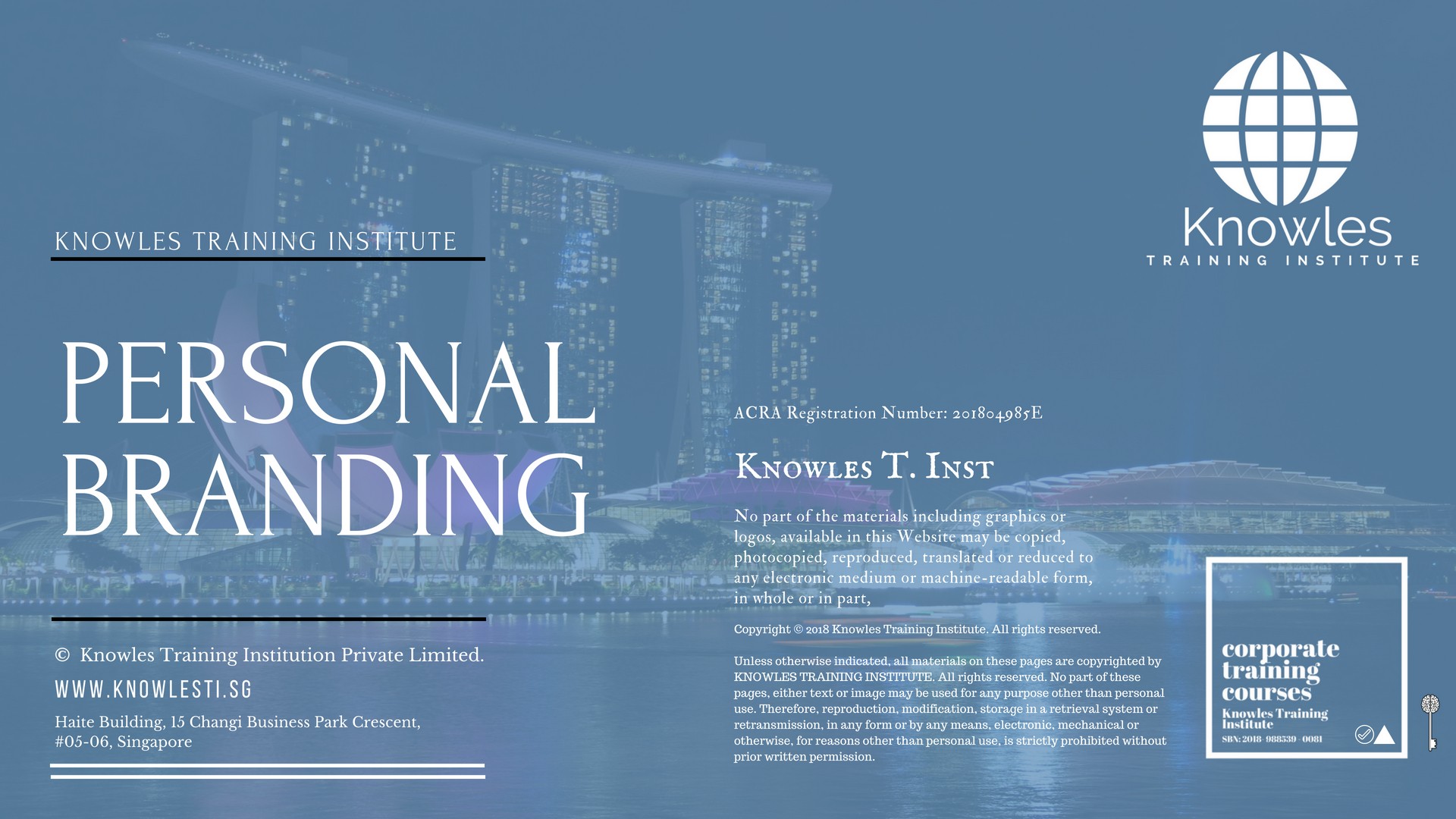 Personal Branding Training Course in Hong Kong